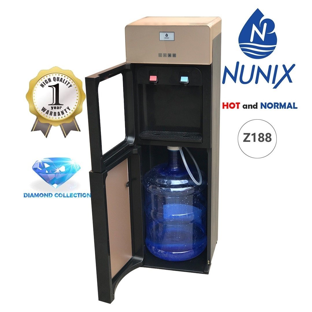 Nunix hot & normal water dispenser #Z188 Bottom load, with cover for child lock