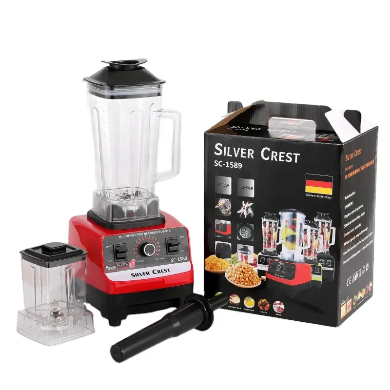 2L Electric Silver Crest Blender