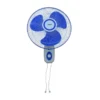 Mika Wall Fan, 16", Blue & White MFW160/BW
