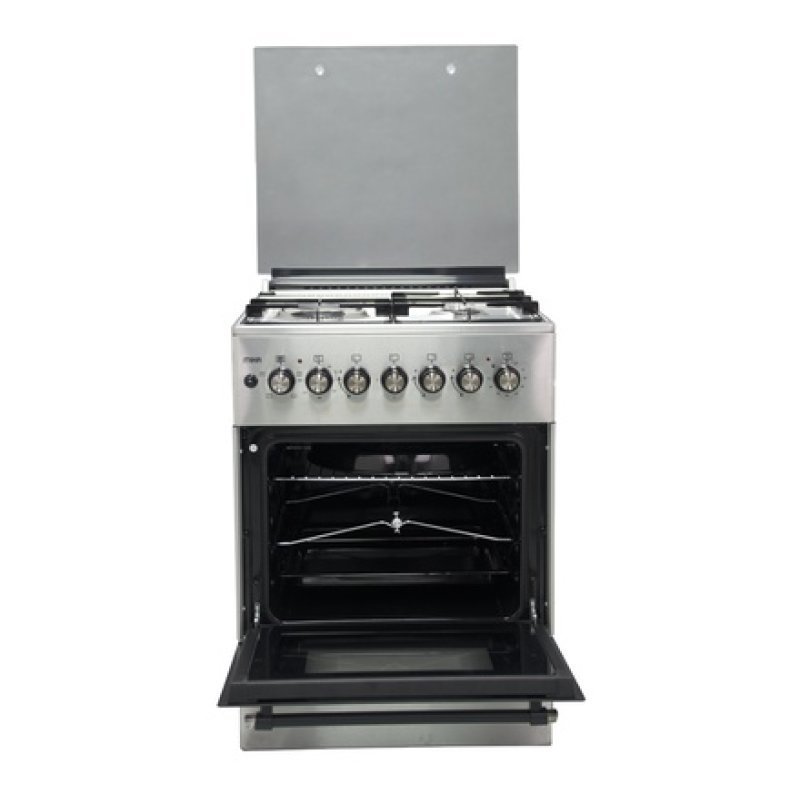 Mika Standing Cooker, 58cm X 58cm, 3 Euro Pool Gas Burners, 1 RAPID Hot Plate (MST6031HI/TRL)