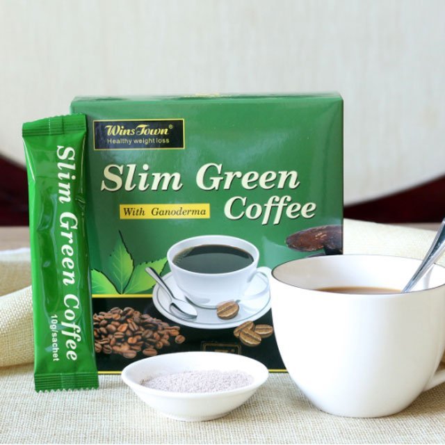 Slim Green Coffee with Ganoderma | Instant Coffee for Weight Loss, Appetite Control, Bloating, and Metabolism
