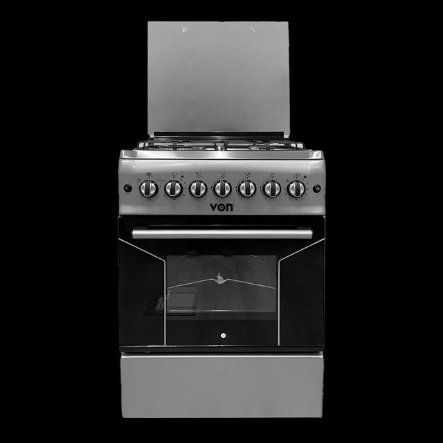 Von Cooker 3G+1E VAC6F031US (Silver)