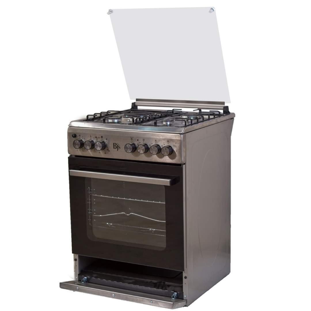 BJS 3+1 Cooker  60X60cm 3-GAS+1 Hot Plate With Turbo Fan