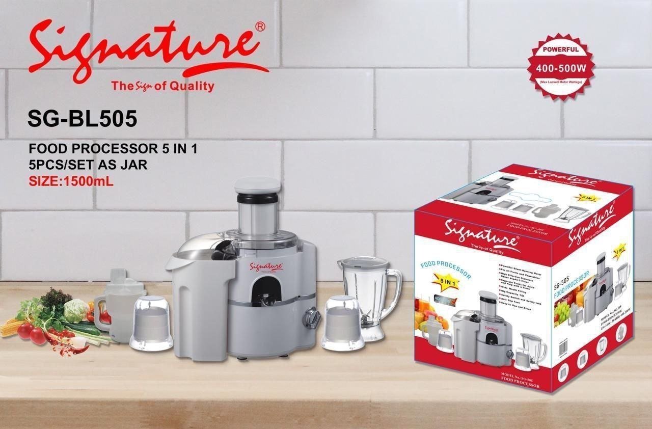 Signature 5 in 1 Food Processor /Blender