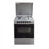 Ramtons RF/402 Cooker  Ramtons 50X60 3 Gas + 1 Electric Cooker – Silver RF/402