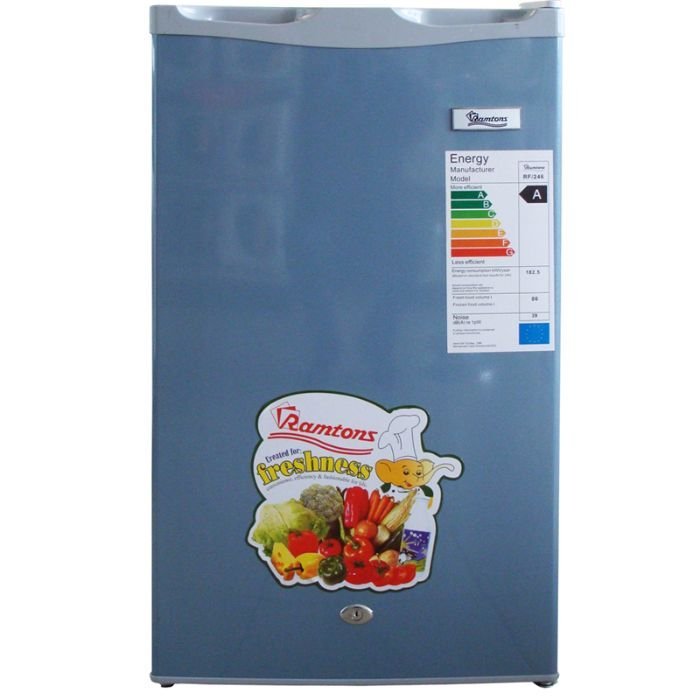 RAMTONS 90 LITERS SINGLE DOOR DIRECT COOL FRIDGE, BLUE- RF/246