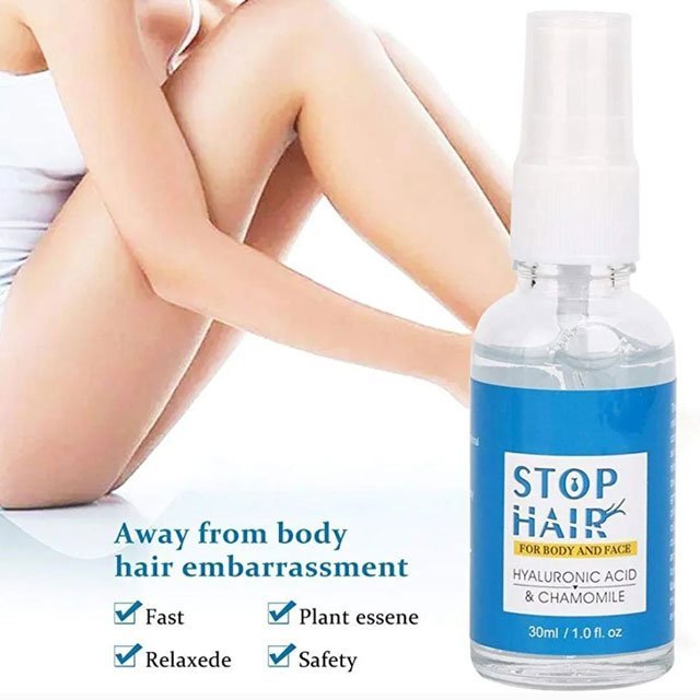 Natural Stop Hair Spray Permanent Hair Growth Inhibitor - Image 5