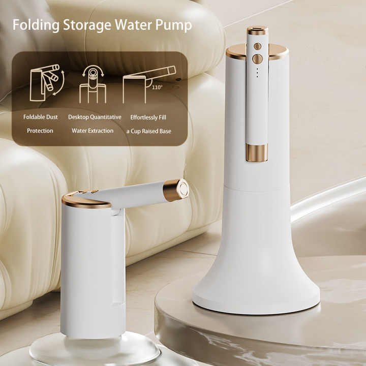 Rechargable Freedom folding spout automatic SELF STANDING water dispenser with base stand - Image 3